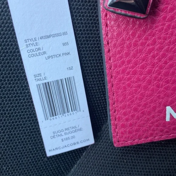 Marc Jacobs Fuchsia Leather Wristlet - Picture 5 of 5